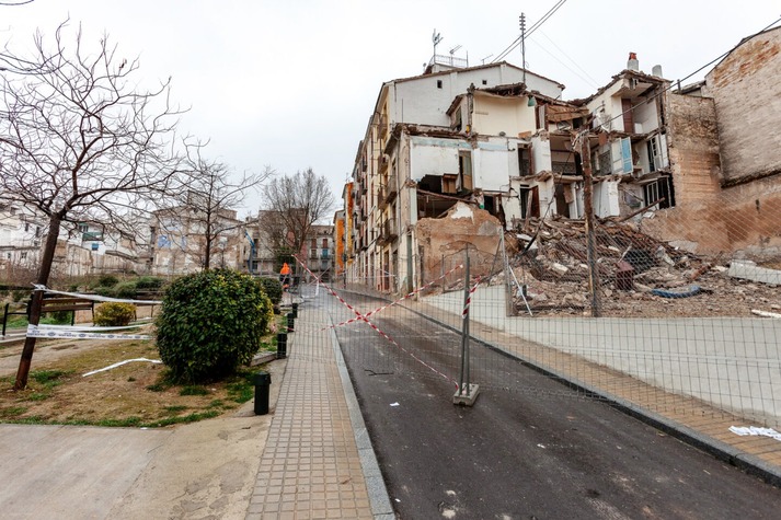 Imatge del centre d'Alcoi. (Autor: Lluïso Llorens extreta de La Directa) 