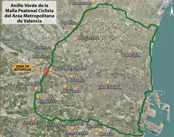 Zona litoral AVMV Alboraya