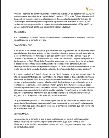 3a al•legació
