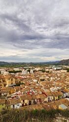 Zona est del nucli antic de Xàtiva