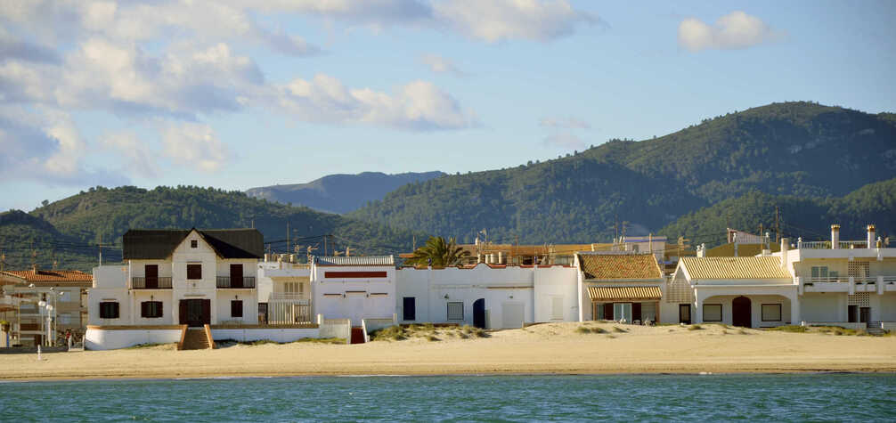 Vista de les "Cases del Muntanyar"